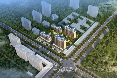 羊山新六大街贰号公馆电梯复式房送100平房宽景大阳台